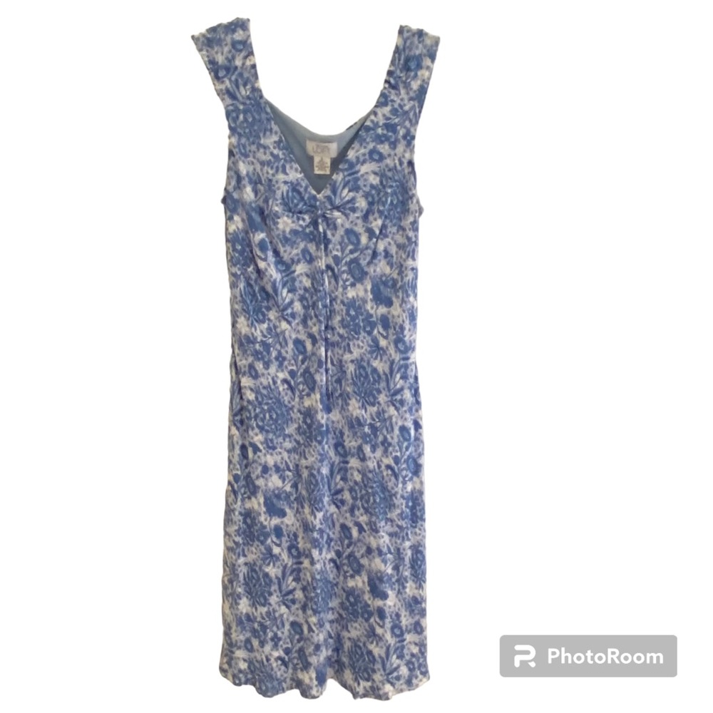 Anne Taylor Loft Sleeveless Floral Midi Dress, 6, Lined, Like New, Wrinkle free